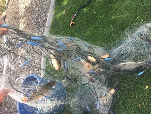 Night Cat Completed Finished Trammel Fishing Net 3 Layers Fishing Gill Net Seine Net Ready for Use Well Handmade Does't Ship to Califorlia - Image 5